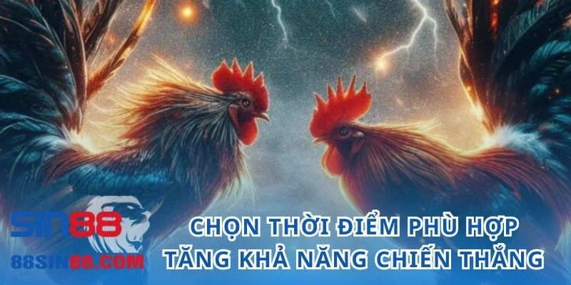 Chọn thời điểm phù hợp tăng khả năng chiến thắng