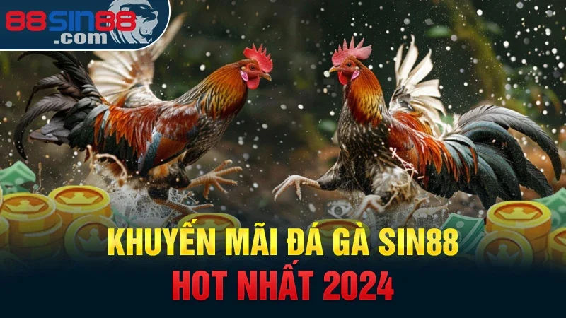 Khuyến mãi đá gà Sin88 hot nhất 2024