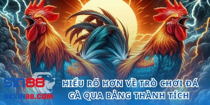 Hiểu rõ hơn về trò chơi đá gà thú vị qua bảng thành tích 