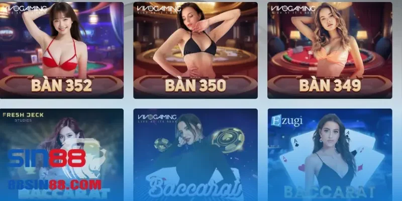 Casino Live cùng các em gái Dealer xinh đẹp